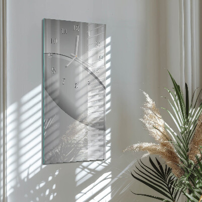 Ceas vertical de perete din sticlă Model