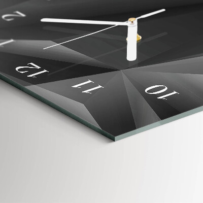 Ceas vertical de perete din sticlă Model