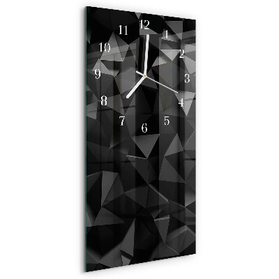 Ceas vertical de perete din sticlă Model