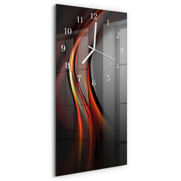 Ceas vertical de perete din sticlă Model