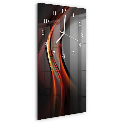 Ceas vertical de perete din sticlă Model