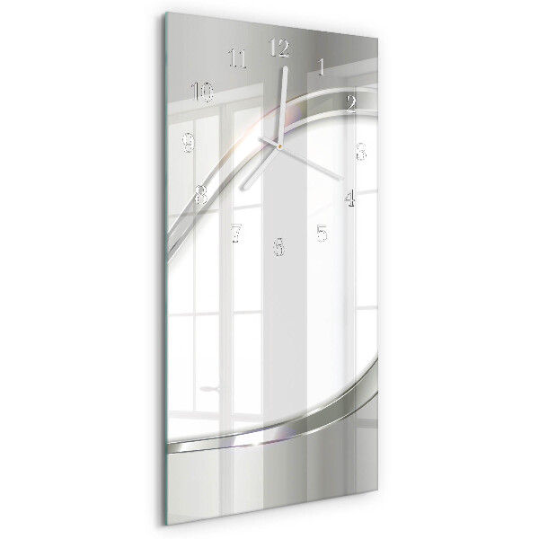 Ceas vertical de perete din sticlă Model