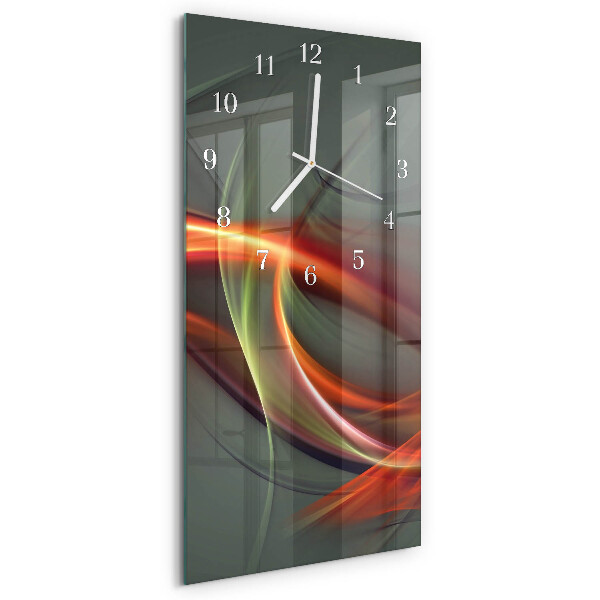 Ceas vertical de perete din sticlă Model