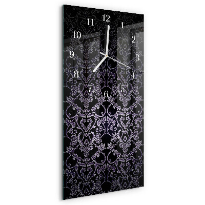 Ceas vertical de perete din sticlă Model