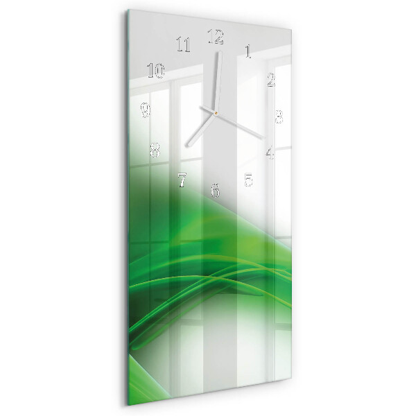 Ceas vertical de perete din sticlă Model
