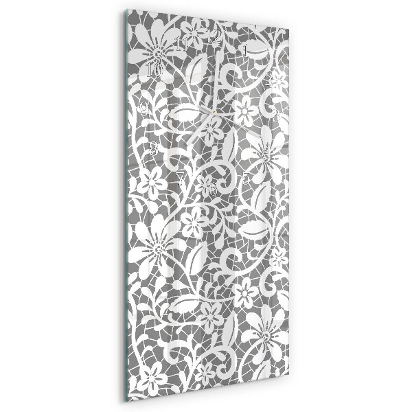 Ceas vertical de perete din sticlă Model