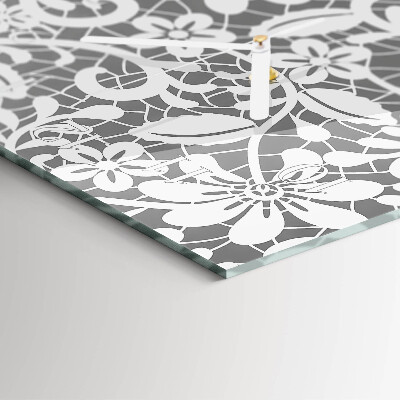 Ceas vertical de perete din sticlă Model