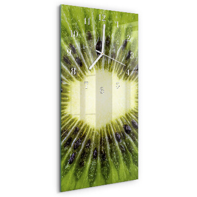 Ceas vertical de perete din sticlă Kiwi