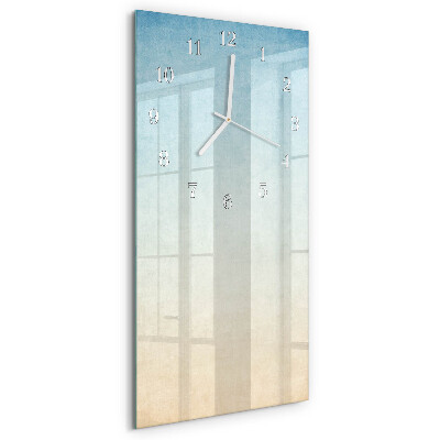 Ceas vertical de perete din sticlă Model