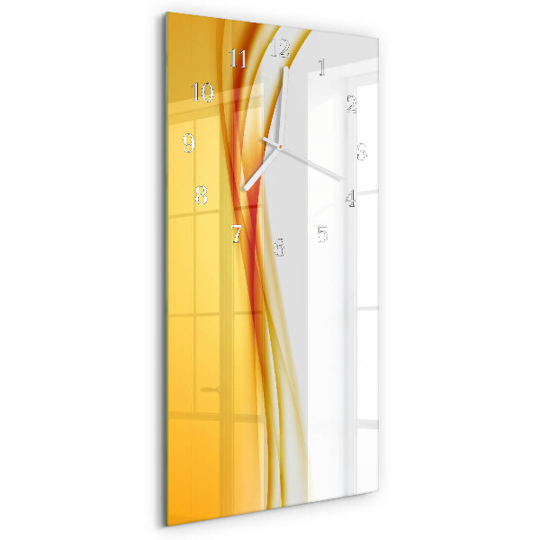 Ceas vertical de perete din sticlă Model