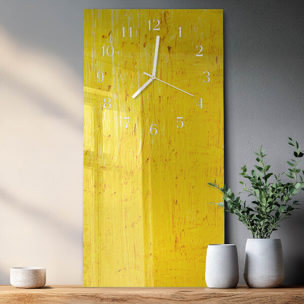 Ceas vertical de perete din sticlă Model