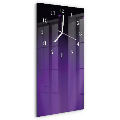 Ceas vertical de perete din sticlă Model
