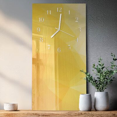 Ceas vertical de perete din sticlă Model