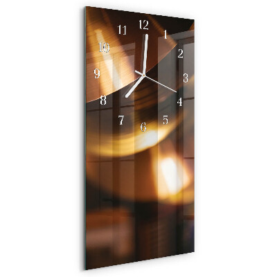 Ceas vertical de perete din sticlă Model