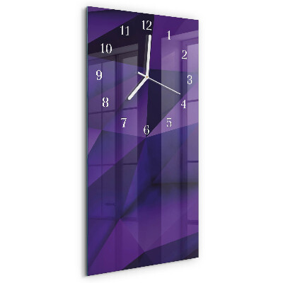 Ceas vertical de perete din sticlă Model