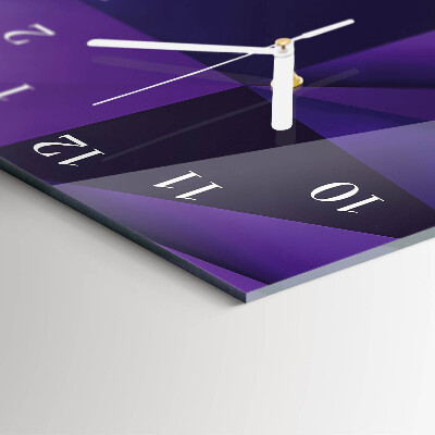 Ceas vertical de perete din sticlă Model