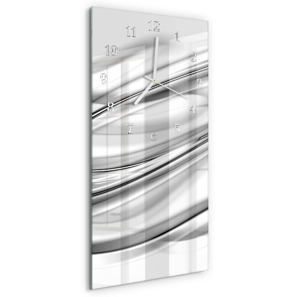 Ceas vertical de perete din sticlă Model