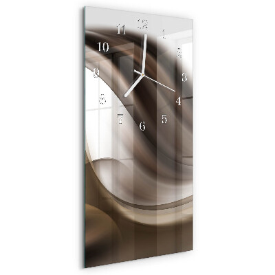 Ceas vertical de perete din sticlă Model