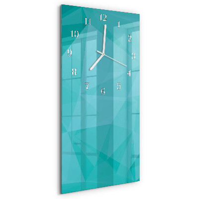 Ceas vertical de perete din sticlă Model