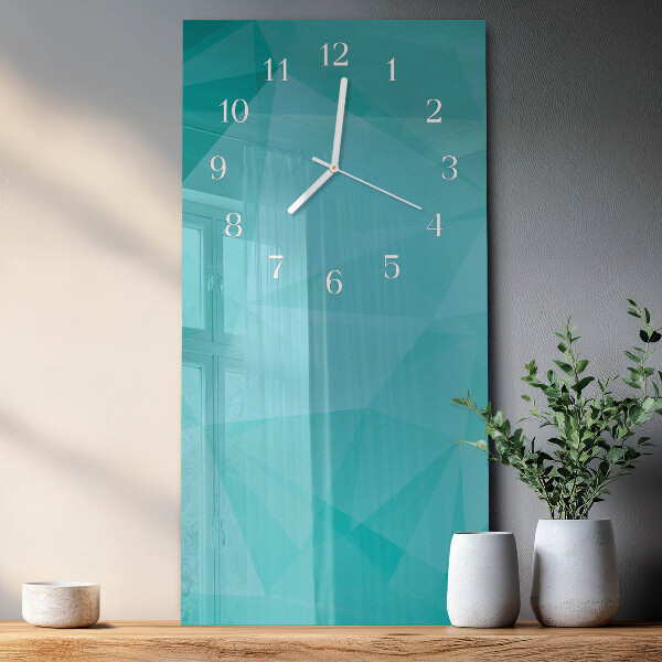 Ceas vertical de perete din sticlă Model