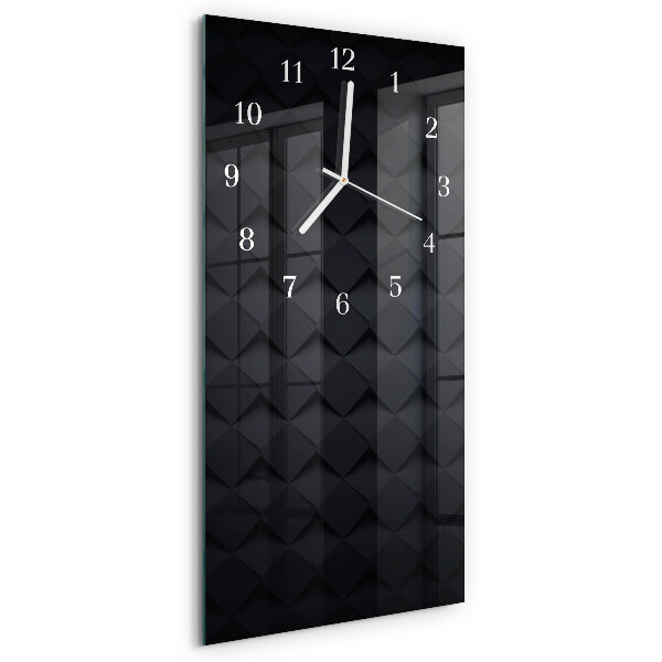 Ceas vertical de perete din sticlă Model