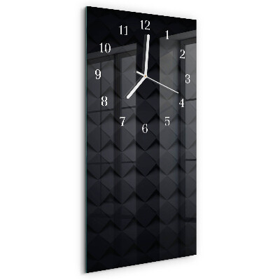 Ceas vertical de perete din sticlă Model
