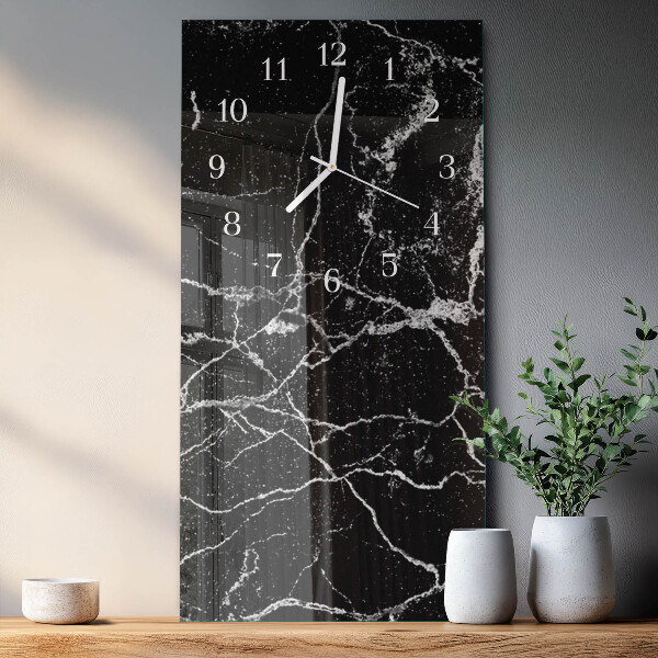 Ceas vertical de perete din sticlă Model