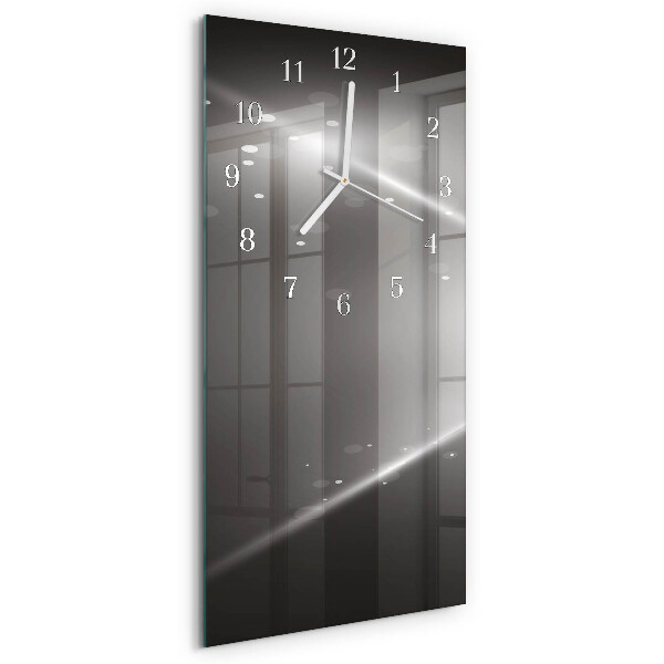 Ceas vertical de perete din sticlă Model