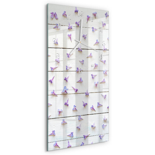 Ceas vertical de perete din sticlă Model