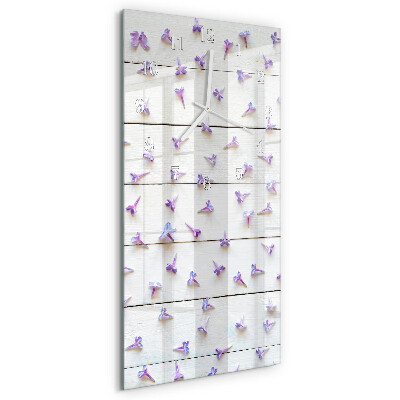 Ceas vertical de perete din sticlă Model