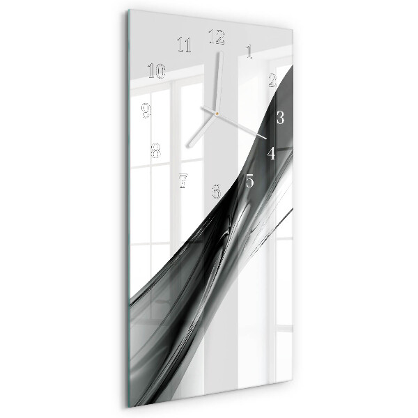 Ceas vertical de perete din sticlă Model