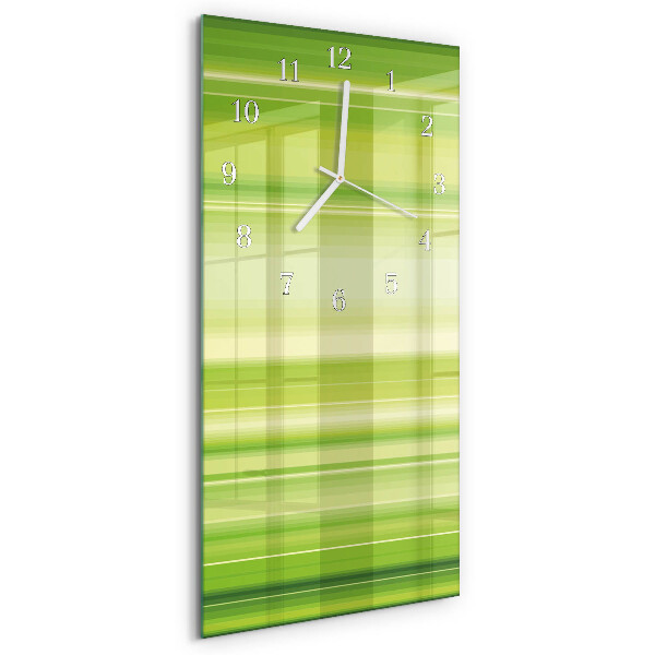 Ceas vertical de perete din sticlă Model