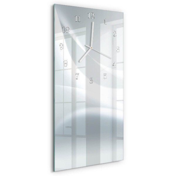 Ceas vertical de perete din sticlă Model