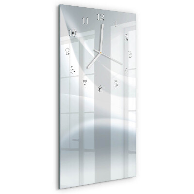Ceas vertical de perete din sticlă Model