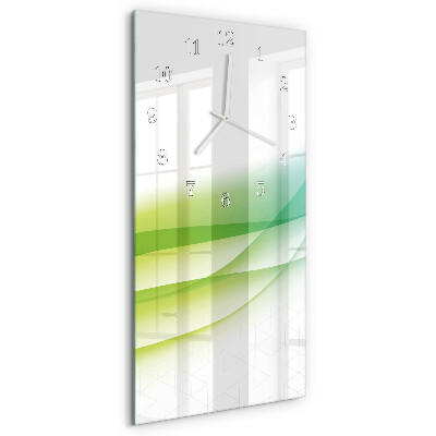 Ceas vertical de perete din sticlă Model
