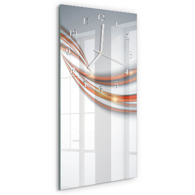 Ceas vertical de perete din sticlă Model