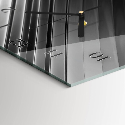 Ceas din sticlă dreptunghiular vertical Abstracție