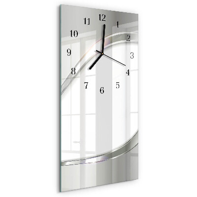 Ceas din sticlă dreptunghiular vertical Model