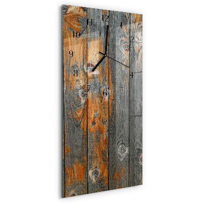 Ceas din sticlă dreptunghiular vertical Bord