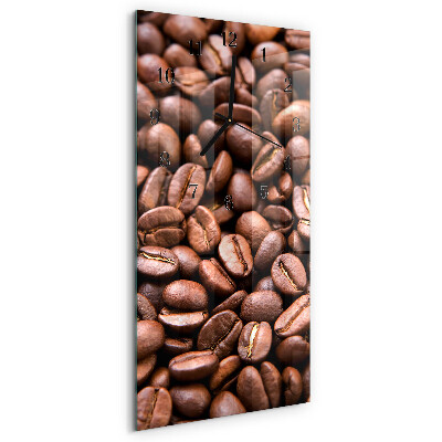 Ceas din sticlă dreptunghiular vertical Cereale de cafeină