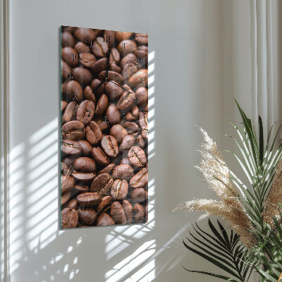 Ceas din sticlă dreptunghiular vertical Cereale de cafeină