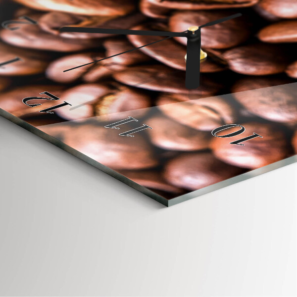 Ceas din sticlă dreptunghiular vertical Cereale de cafeină