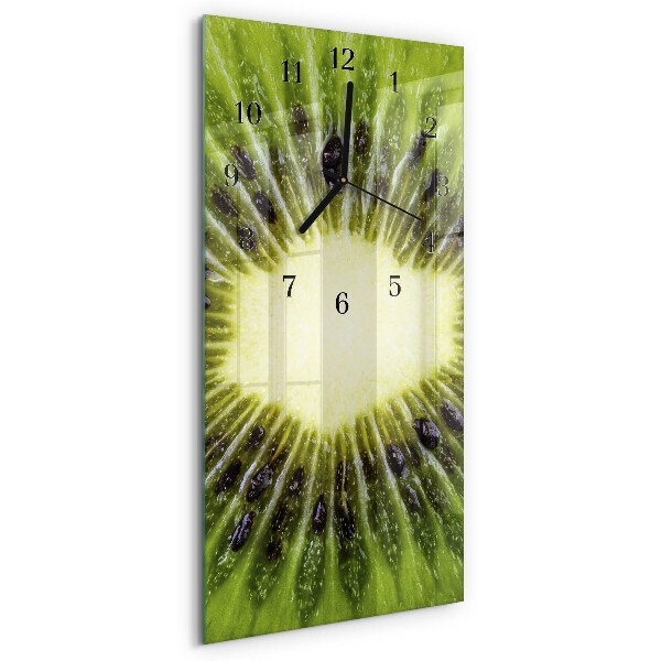 Ceas din sticlă dreptunghiular vertical Kiwi