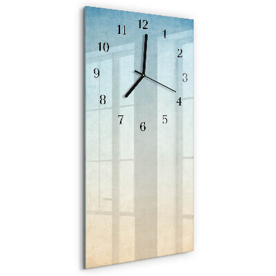 Ceas din sticlă dreptunghiular vertical Model