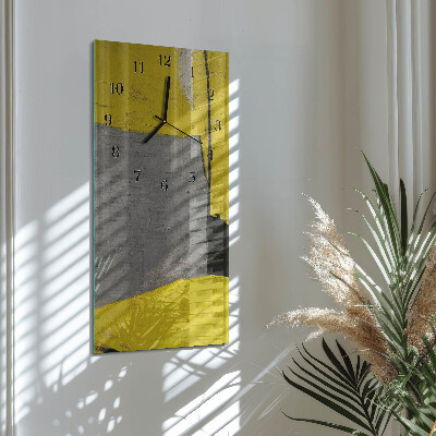 Ceas din sticlă dreptunghiular vertical Confuzie