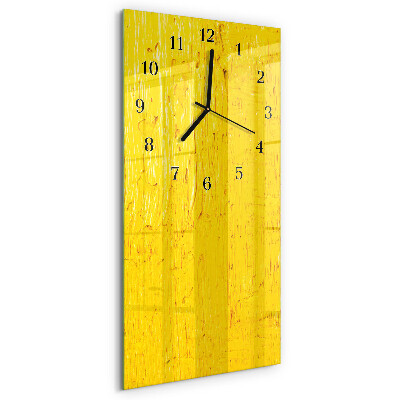 Ceas din sticlă dreptunghiular vertical Model