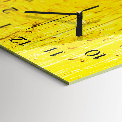Ceas din sticlă dreptunghiular vertical Model