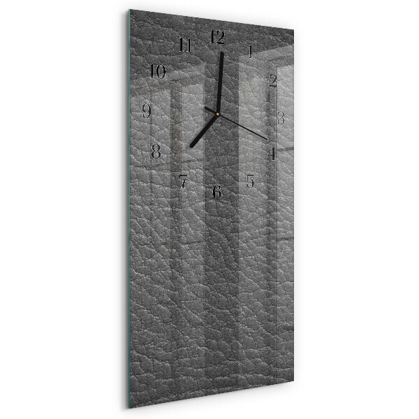 Ceas din sticlă dreptunghiular vertical Blană