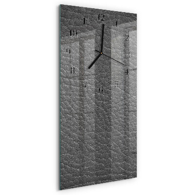 Ceas din sticlă dreptunghiular vertical Blană