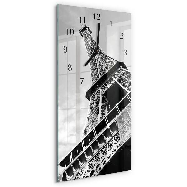 Ceas din sticlă dreptunghiular vertical Turnul Eiffel